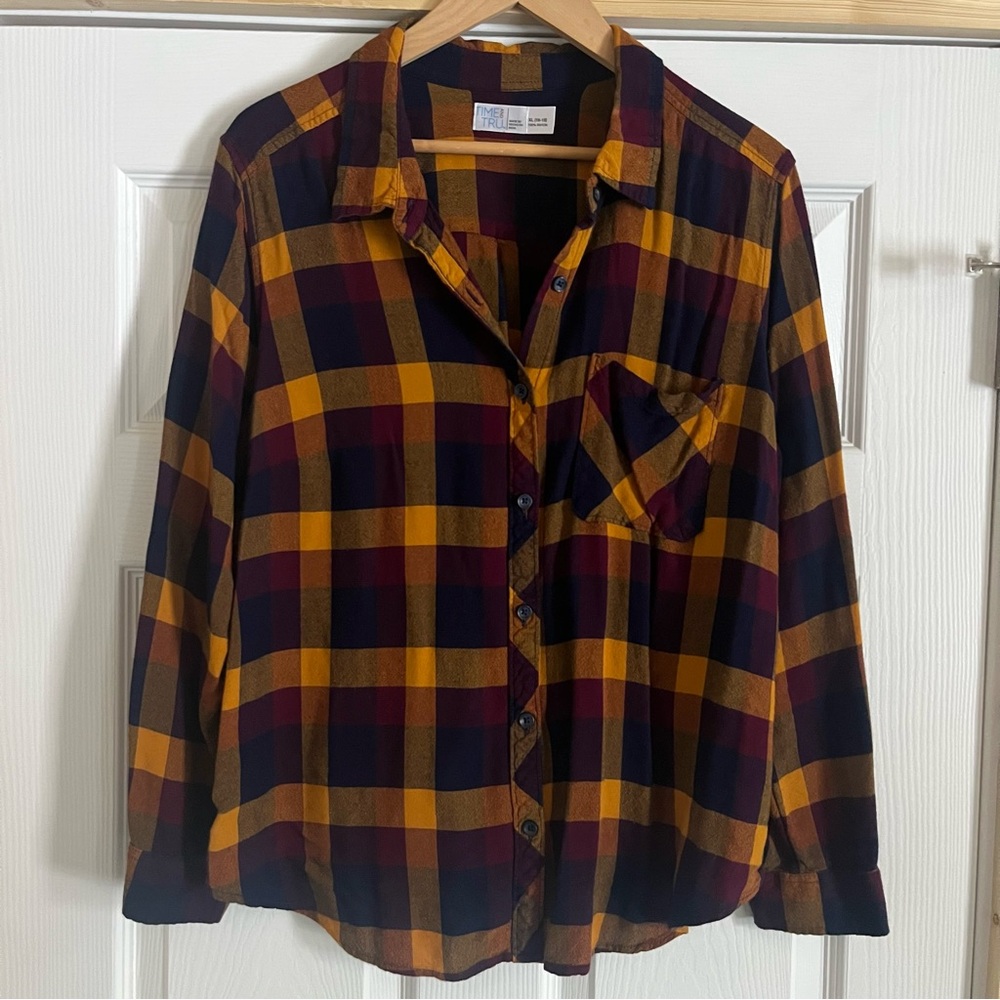 Plaid Button Down Shirt